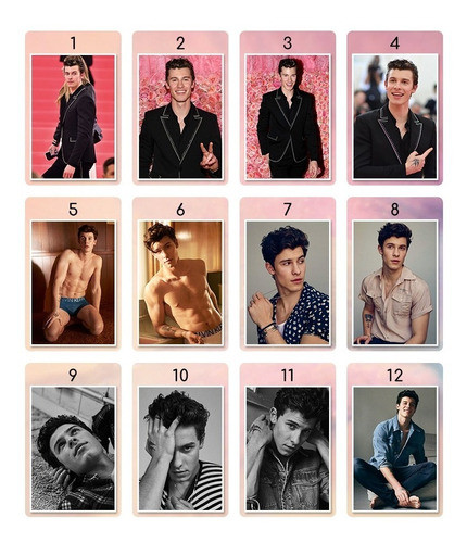 3 Posters Shawn Mendes 32 X 47cm Láminas Calidad 0