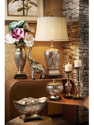 Ok Lighting 15.5  H Theos Jarrón 1