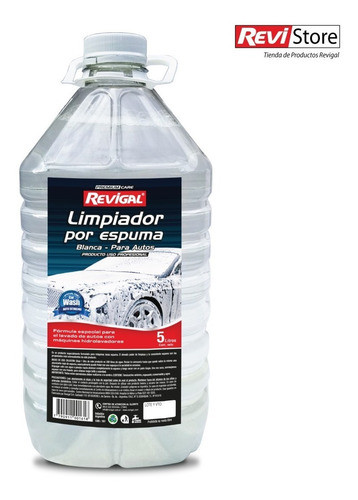 Limpiador Por Espuma Activa X 5 L Revigal Para Hidro Y Foam 1