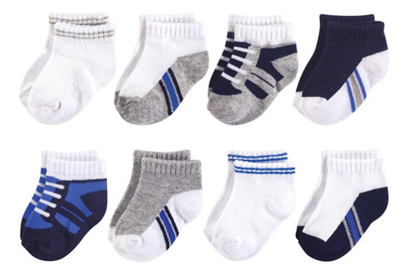 Calcetines Esenciales Unisex Para Bebés Luvable Friends, 6 A 0