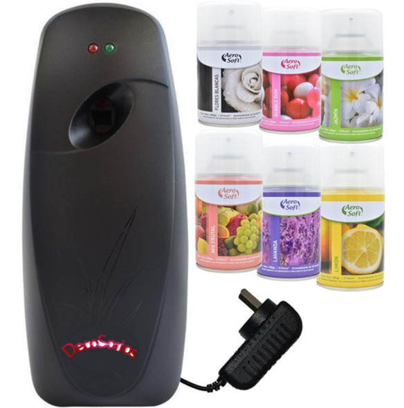 Aromatizante Automatico Amb Electrico Negro + 6  Repuestos 0