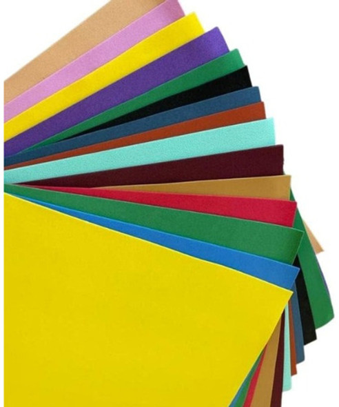 50 Placas Folhas Eva Coloridas 40x48 Artesanato Arte Escolar 0