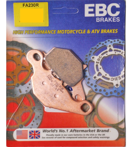 Pastilla Ebc Sinterizada Suzuki Rm80 Rm85 Drz Kawasaki Klx12 1