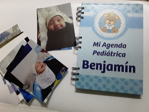 Cuaderno Pediátrico Tamaño A5 + 2 Imanes + 8 Fotos 1
