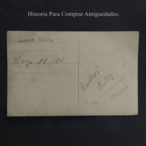 Fotografía Antigua Colectivo Linea 16 Año 1934 1