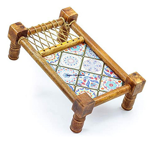 Bandeja De Cuna Asiática Decorativa Tradicional Para Aperiti 1