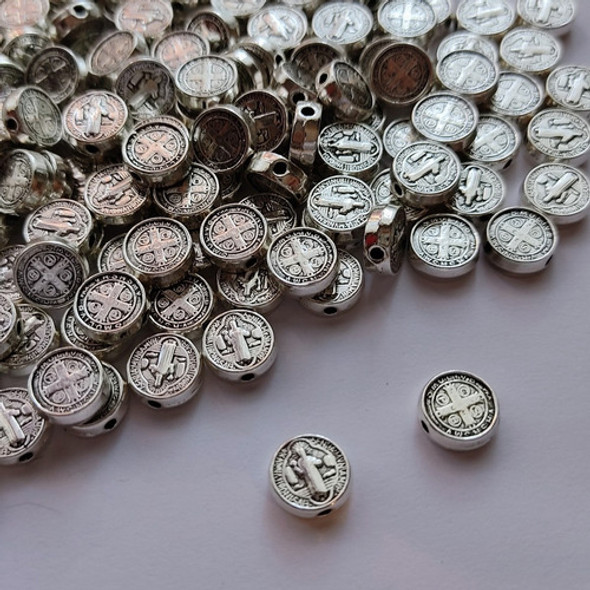 10 Pasante De Metal San Benito - Artesanias Armador Bijuo 0