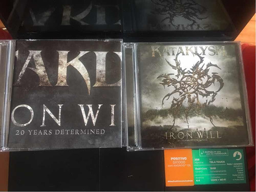 Box 2 Cds E 2 Dvds Kataklysm Iron Will 20 Years Determined 1