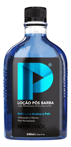 Loção Pós Barba Play Barber 240ml Menthol Aloe Vera 2 Unidad 1