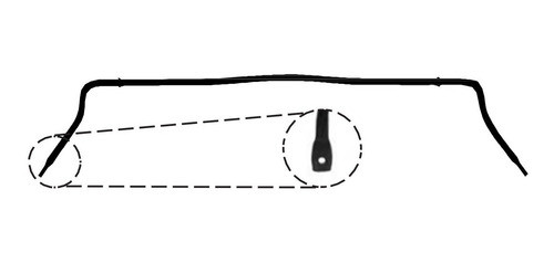 Barra Estabilizadora P/ Ford Courier Delantera 0