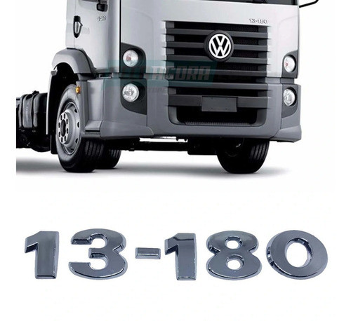 Emblema 13-180 Cromado Vw Constellation 13180 Volkswagen 201 0