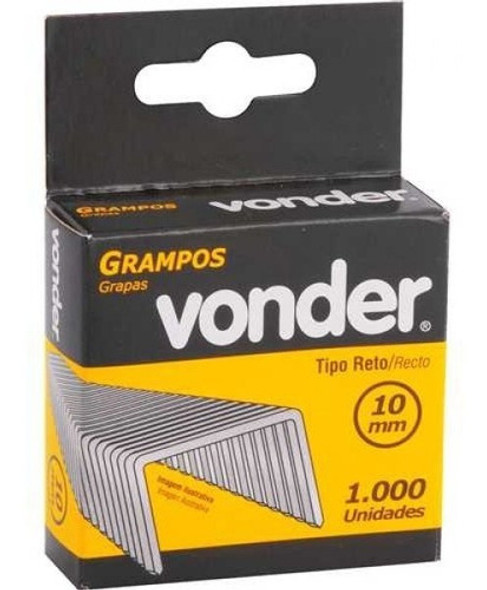 5 Grampo Reto 10mm Espessura 1,2mmx11,4mm Grampeador Manual 1