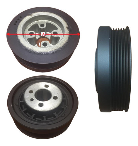 Polea Cigueñal 1.6d (m/v) Vw Saveiro I 91-97 0