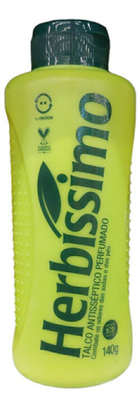 Talco Antisséptico Perfumado Herbíssimo Kit Com 4 X 140g 1