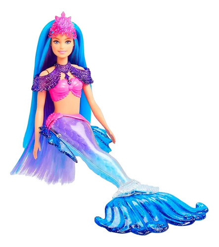 Muñeca Sirena Malibu Barbie Mattel +3 Con Accesorios Febo 0