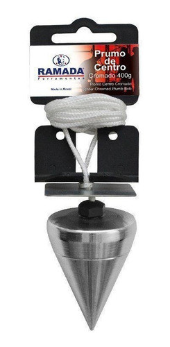 Prumo Aco Cromado De Centro 200g 1681 - Ramada 0