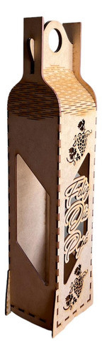 Caja Porta Vino. Personalizable-dia Del Amigo/mama/papa-x20u 1
