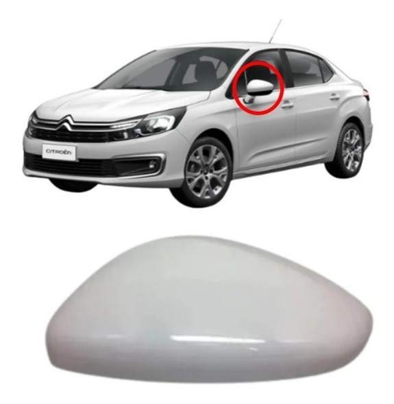 Tapa Cacha Espejo Carcaza Izquierdo Citroen C4 Lounge Todos 0