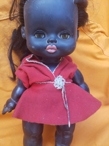Antigua Muñeca Esma Negra 0