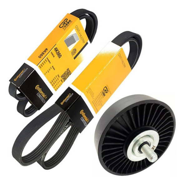 Kit Correia Alternador Direção Jac J3 Turin 1.4 16v 2012 013 0