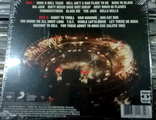 Ac/dc Live At River Plate 2 Cd Nuevo Sellado Amarillo  Kktus 1