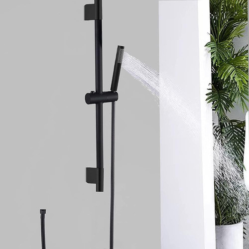 Subeixi Ducha De Mano Con Kit De Barra Deslizante, Cabezal D 1