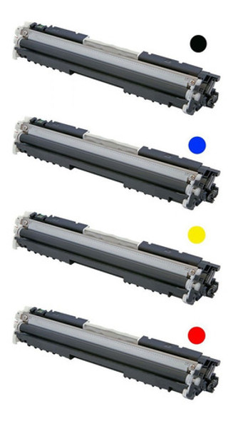 4 Toners Compatíveis Para Impressora Cp1025 M175a M275a 0