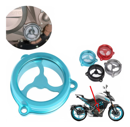 Tapa Filtro De Aceite Cfmoto Nk 250 #03 Mk Motos 0