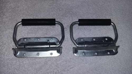 Son 4 Manija Metálica Rebatible Adam Hall Con Resorte 1