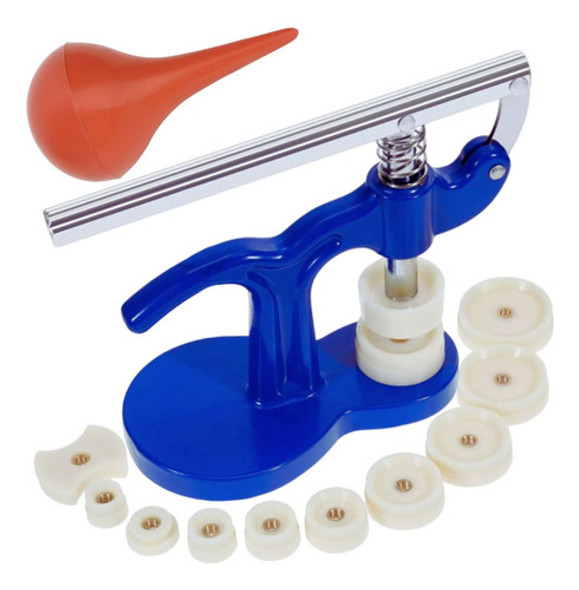 Kit Ferramentas Manutenção Relógio Prensa + Soprador Poeira 0