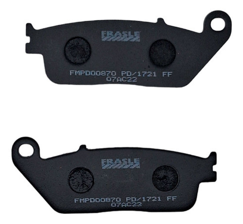 Pastilla De Freno Fras-le Fmpd00870 Honda Vt 600 Shadow Vlx 0