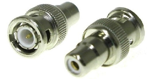 Conector Adaptador Bnc Macho A Rca Hembra Cctv Camaras 0