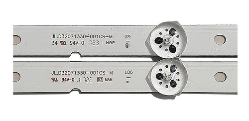 Kit Barra Led Philco Ptv32e20 Ptv32e21 Versão 7 Led Original 1