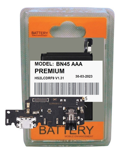 Conector Para Xia0mi Note 5 Entrada Usb Carregador + Battria 0