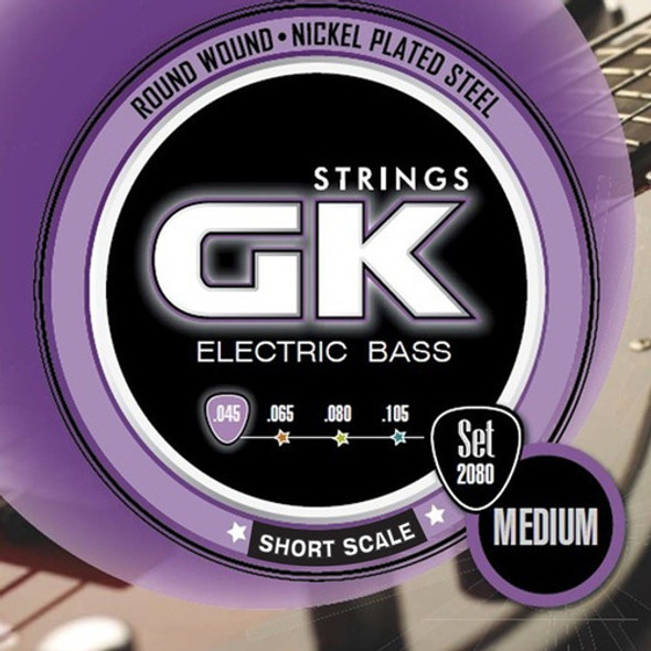 Encordado Para Bajo Electrico Gk 2080ec Medium Escala Corta 0