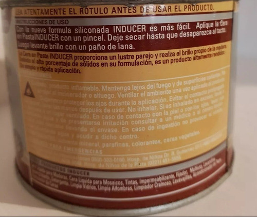 Cera En Pasta Inducer Estilo Campo 1/2 Kilo 500 Cc 1