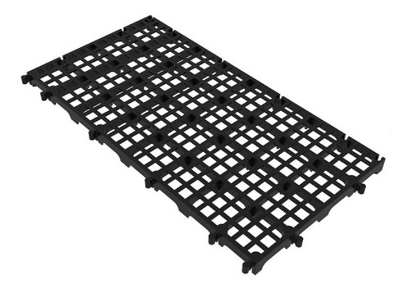 Piso Plástico Encaixável Para Sauna 50x25 Kit Com 8 Und 1