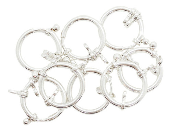 Fornitura Plata 925 Cierre Marinero Fino 18mm X 1 Unidad 0