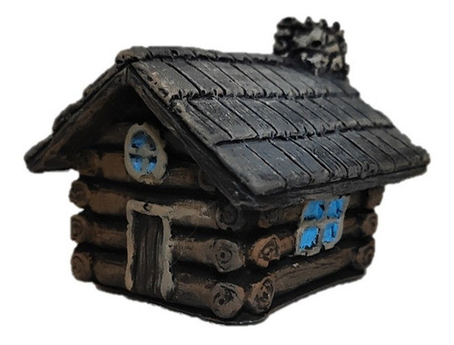 Miniatura Casa Fazenda Rustica Terrário Mini Jardim 5,5 Cm 0