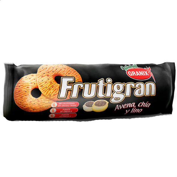 Galletitas Frutigran Avena Chia Y Lino Granix - X3 Paquetes 1