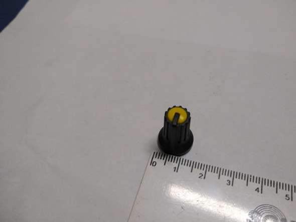 10 Peças- Knob Potenciômetro Eixo Estriado 6mm 481-2 Amarelo 1