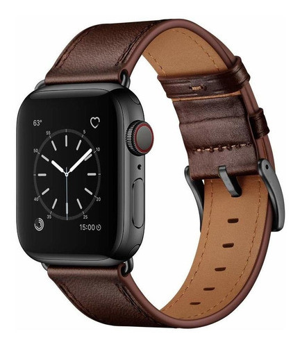 Malla Cuero Para Apple Watch (42/44mm) Ouheng [7rgdh5ly] 0