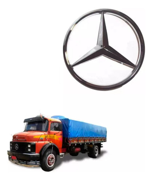 Emblema Estrela Grade 255mm Mb 1113 1313 1314 Ls1924 Ls1930 0