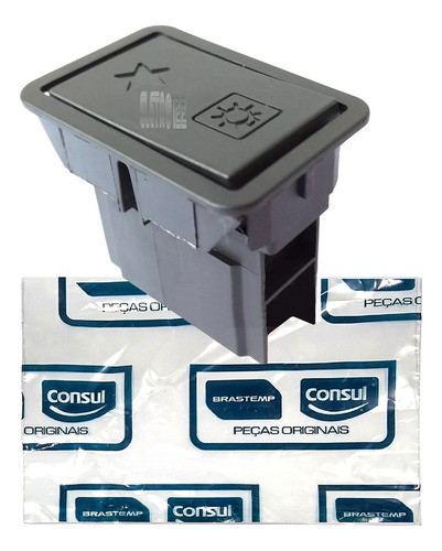 Interruptor 2 Função Fogão Brastemp Bfs5e Bfs6 Bys5p Botão Original 0