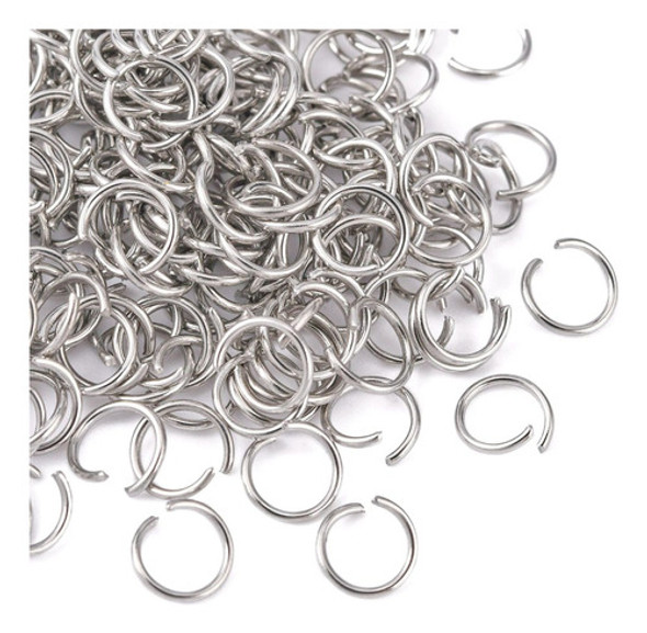 Argolla Arito Acero Inoxidable 6x0,7mm / 300 Unidades Biju 0