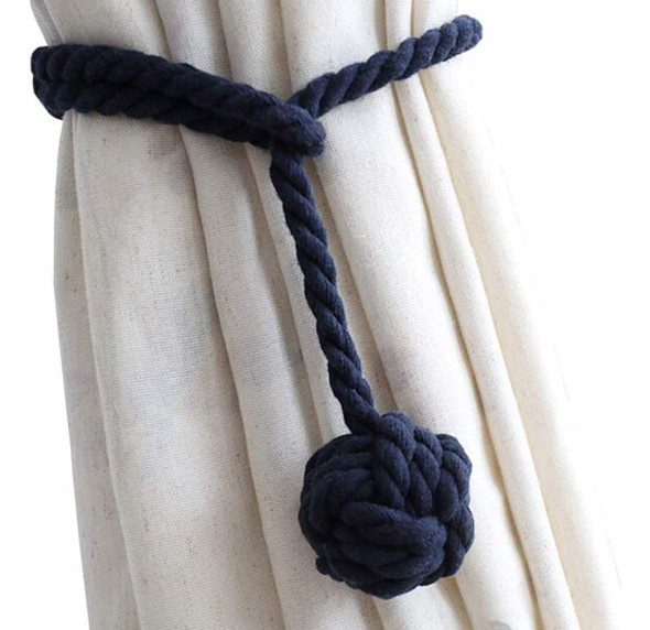 Juego De 2 Cuerdas Resistentes Melaluxe Para Cortinas 0