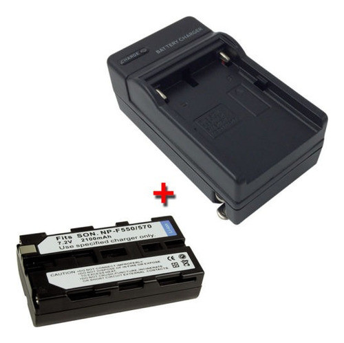 Np-f550 F570 Batería Y Cargador Para Sony Ccd-tr315 Tr317 Cc 1
