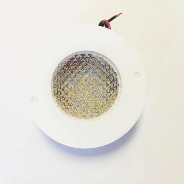 Lampara Led De Acrilico Circular - Luz Fría - 8cm Diámetro 1