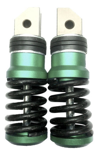 Posa Pie Tuning Verde Con Resorte 0 Posa Pie Tuning Verde Con Resorte 0
