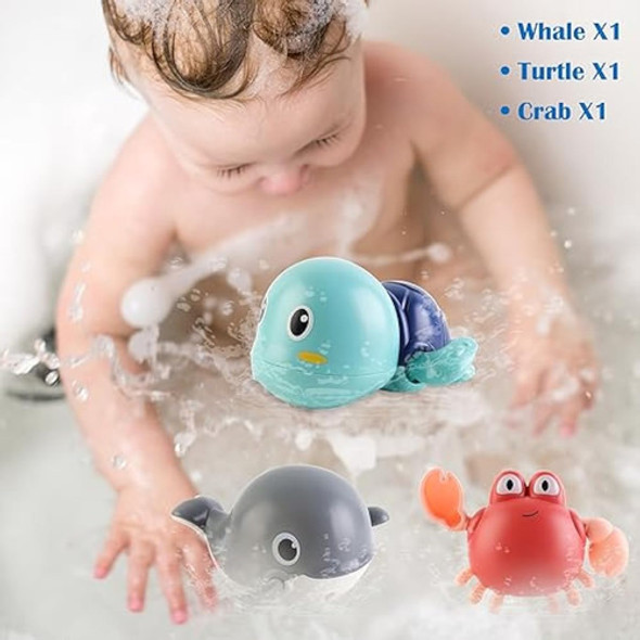 Juego De Juguetes De Baño Para Niños, Sin Moho, 1